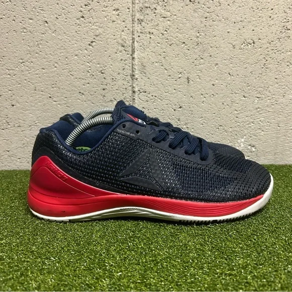 Reebok Shoes Reebok Crossfit Nano 7 Blue Red Bd5830 Training Shoes Womens 8 Poshmark